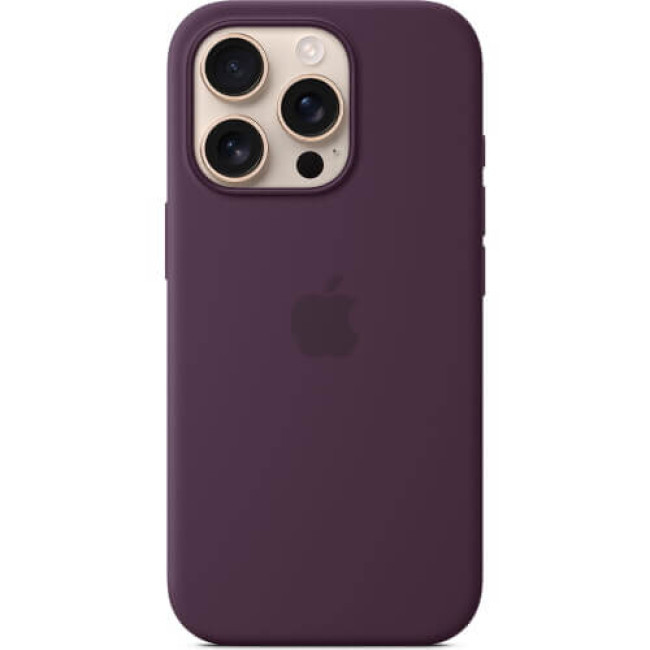 Чехол Apple iPhone 16 Pro Silicone Case with MagSafe Plum (MYYM3)