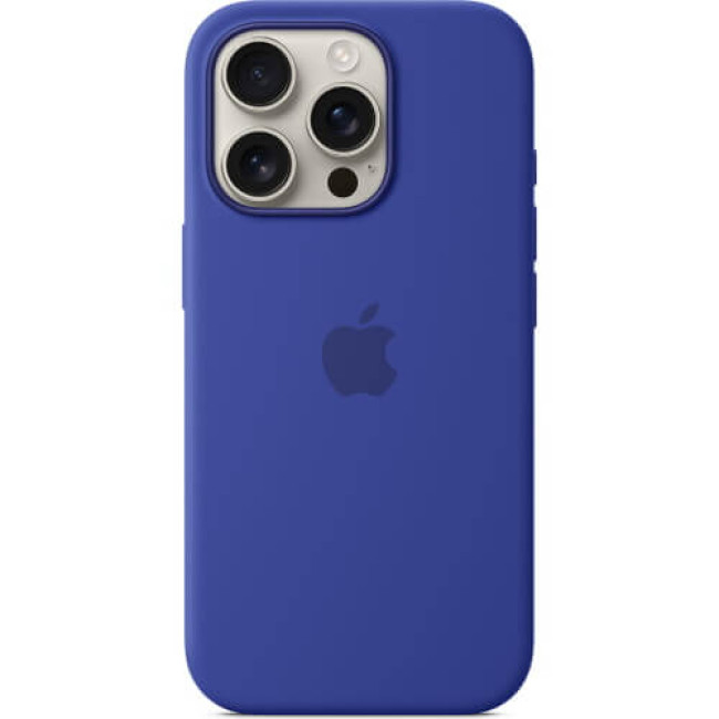 Чехол Apple iPhone 16 Pro Max Silicone Case with MagSafe Ultramarine (MYYY3)