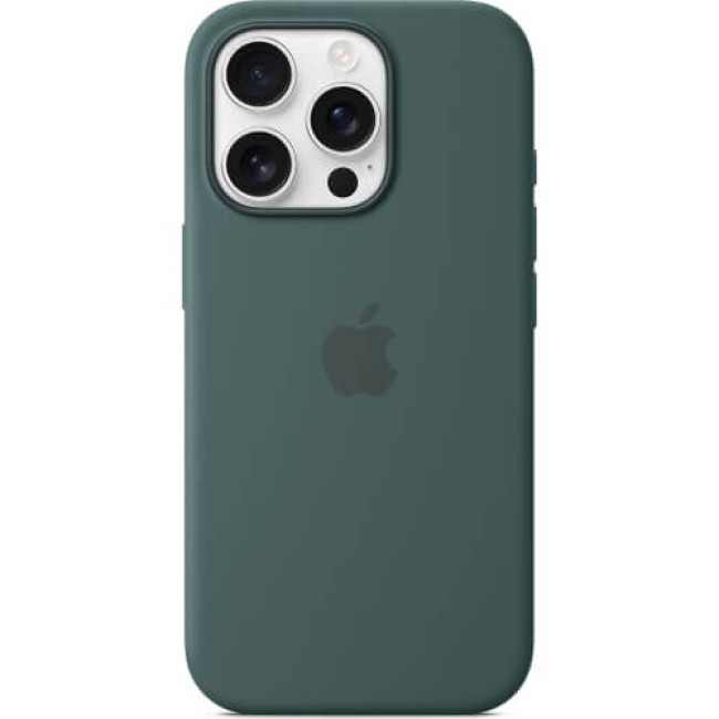 Чехол-накладка Apple iPhone 16 Pro Silicone Case with MagSafe Lake Green (MYYR3)