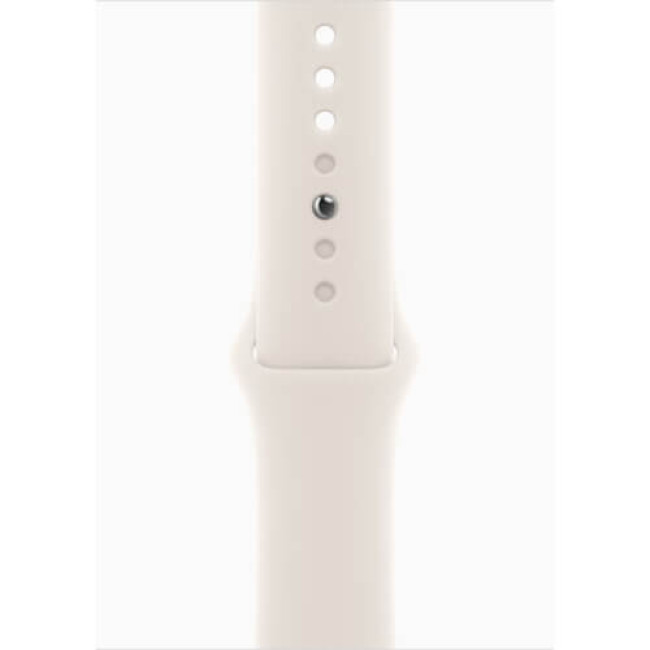 Apple Watch SE 2 2024 GPS 44mm Starlight Aluminium with Starlight Sport Band S/M (MXEU3)