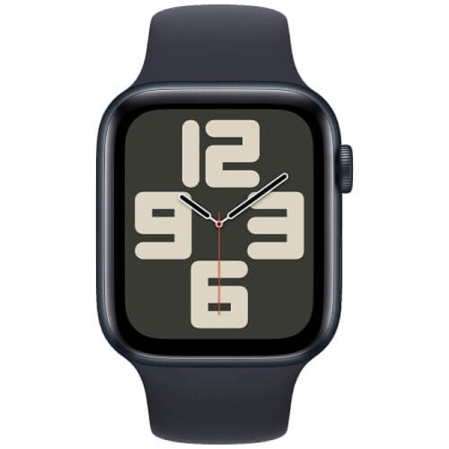 Apple Watch SE GPS 40mm Midnight Aluminium with Midnight Sport Band S/M (MR9X3)