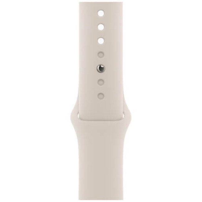 Apple Watch SE GPS 40mm Starlight Aluminium with Starlight Sport Band M/L (MR9V3)