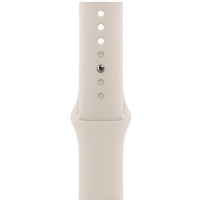 Apple Watch SE GPS 44mm Starlight Aluminum with Starlight Sport Band S/M (MRE43)