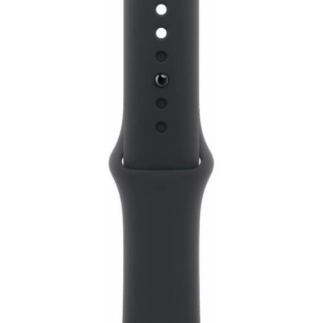 Apple Watch Series 10 42mm Jet Black Aluminium with Black Sport Band S/M (MWWE3)