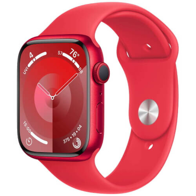 Apple WATCH Series 9 45mm (PRODUCT)RED Aluminium Case with (PRODUCT)RED Sport Band M/L (MRXK3)