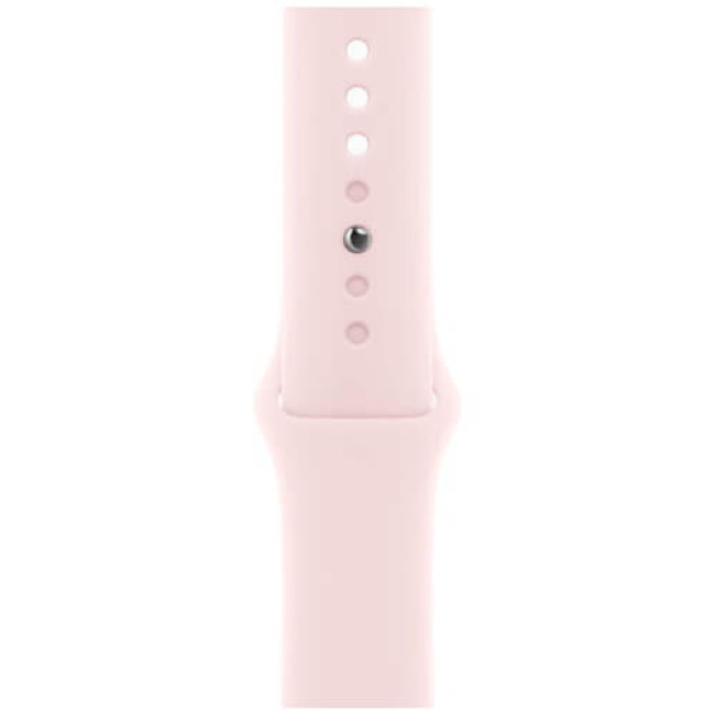 Apple Watch Series 9 45mm Pink Aluminium with Light Pink Sport Band S/M (MR9G3)