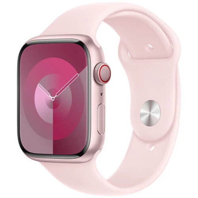 Ремешок Apple Watch 45/49/44/42mm Light Pink Sport Band S/M (MT3U3)