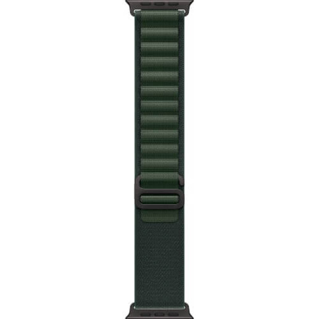 Apple Watch Ultra 2 Black Titanium with Dark Green Alpine Loop Small (MX4Q3)