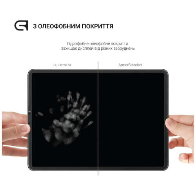 Защита экрана (стекло) ArmorStandart Glass.CR для Apple iPad Pro 11'' 2024 Clear (ARM74635)