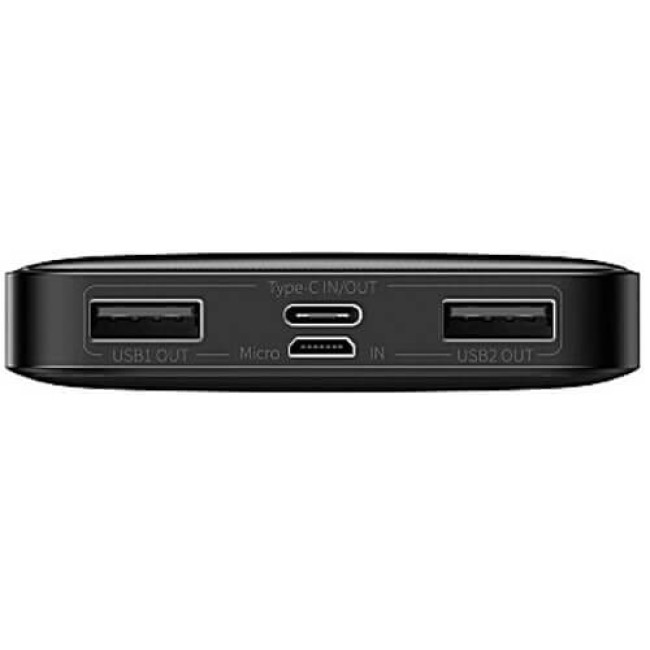 Внешний аккумулятор Baseus Bipow Digital Display 15W 10000mAh Black (PPDML-I01)