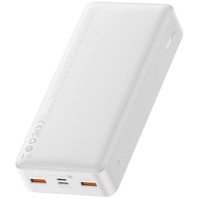 Внешний аккумулятор Baseus Bipow Digital Display 20W 20000mAh White (PPDML-M02)