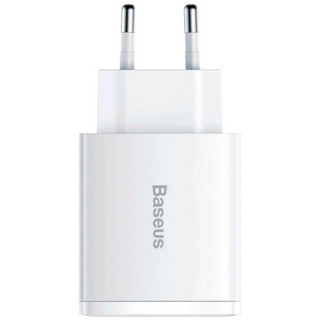 Зарядное устройство Baseus Compact Quick Charger 30W White (CCXJ-E02)
