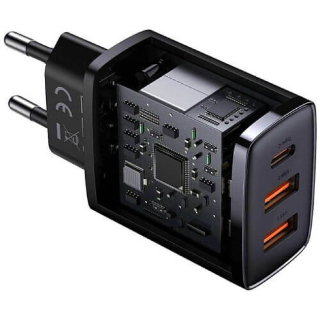 Зарядное устройство Baseus Compact Quick Charger 30W Black (CCXJ-E01)