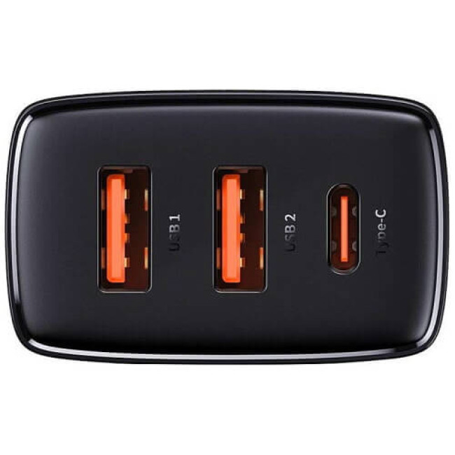 Зарядное устройство Baseus Compact Quick Charger 30W Black (CCXJ-E01)