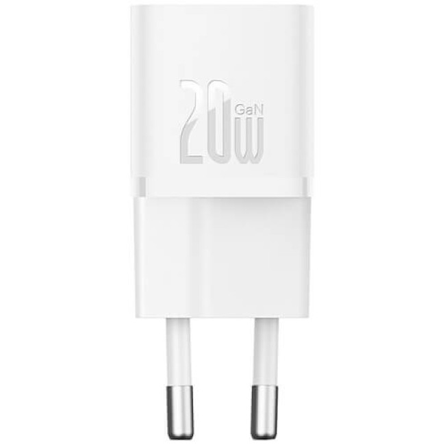 Зарядное устройство Baseus GaN5 Fast Charger (mini) 1C 20W White (CCGN050102)