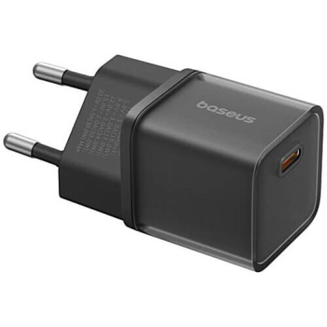 Зарядное устройство Baseus GaN5S Fast Charger 1C 30W EU (P10162504113-00) Cluster Black