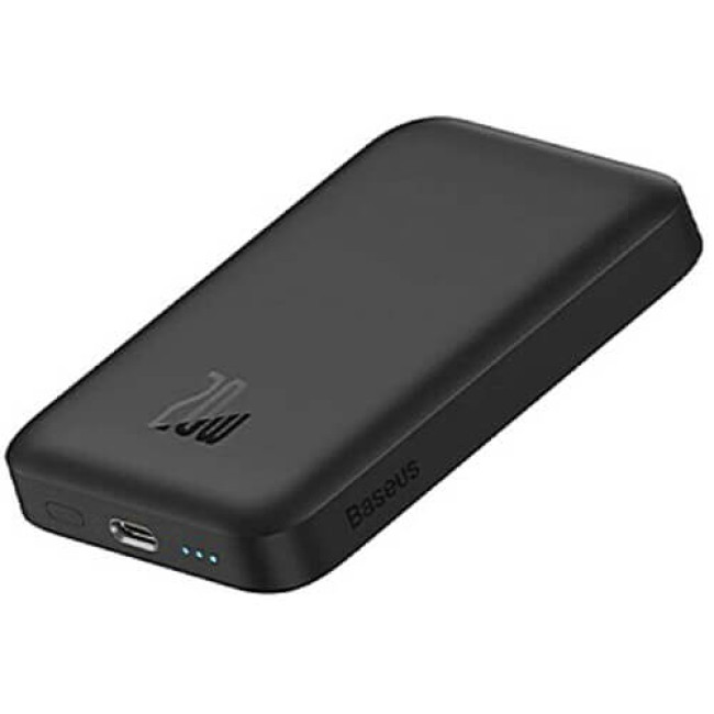Внешний аккумулятор Baseus Magnetic Mini Wireless Fast Charge Power Bank 20000mAh 20W Black (PPCX150001)