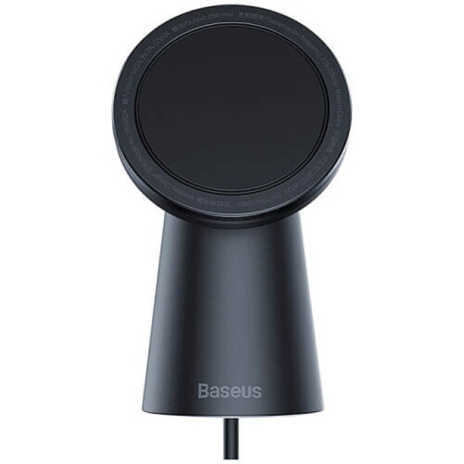 Беспроводное ЗУ Baseus Simple Magnetic Stand Wireless Charger Black (CCJJ000001)