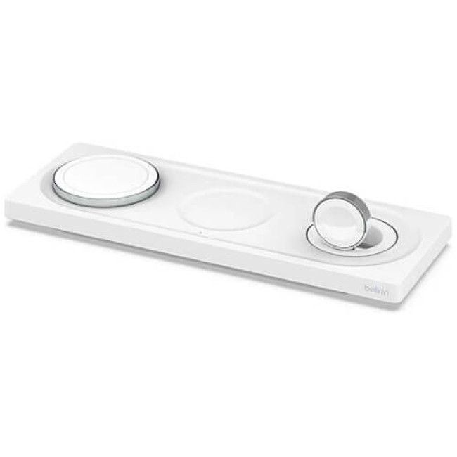 Беспроводное ЗУ Belkin 3in1 MagSafe Stand White (WIZ016VFWH)