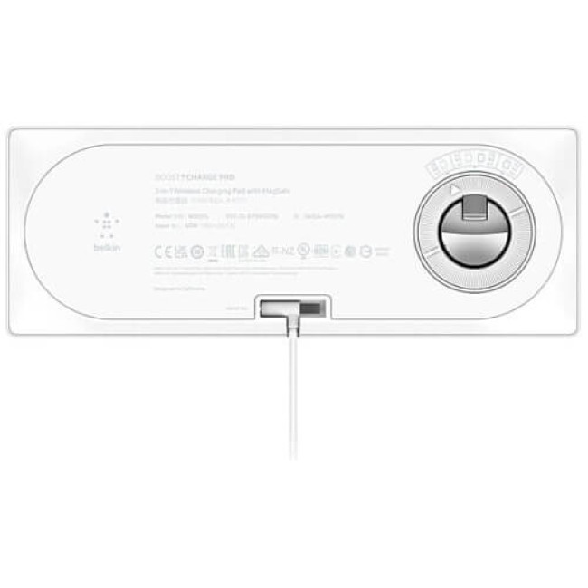 Беспроводное ЗУ Belkin 3in1 MagSafe Stand White (WIZ016VFWH)