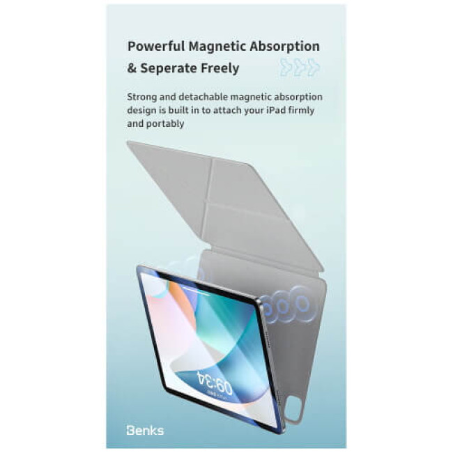 Чехол Benks Urban Magnetic Case для iPad Pro 11'' (2024) White