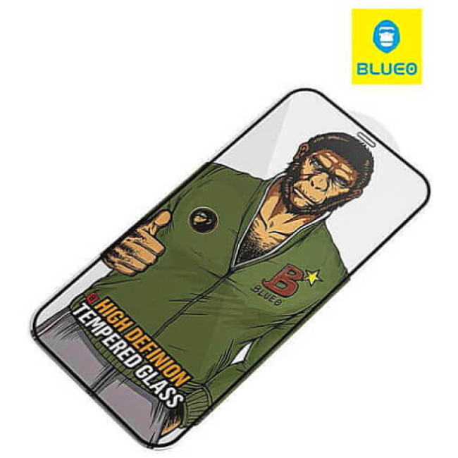 Защита экрана (стекло) Blueo 2.5D Silk Full Cover HD Glass для iPhone 15 Pro (PBJ1-I15P)