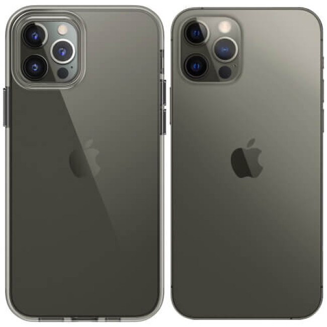 Чехол Blueo Crystal Drop PRO Resistance Case для iPhone 12 Pro Max Grey (B41-12PMGRY)