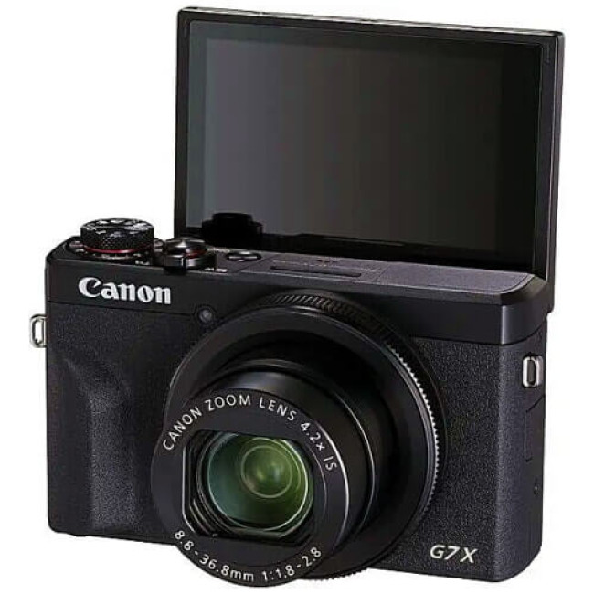 Компактный фотоаппарат Canon PowerShot G7 X Mark III Black (3637C013)