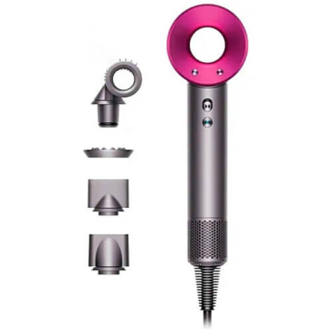 Фен Dyson HD15 Supersonic Nickel/Fuchsia (438985-01) (1 год гарантии)