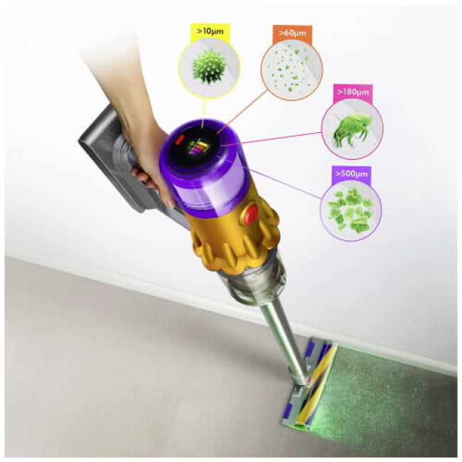 Вертикальный пылесос Dyson V12 Detect Slim Absolute 2023 (448884-01)