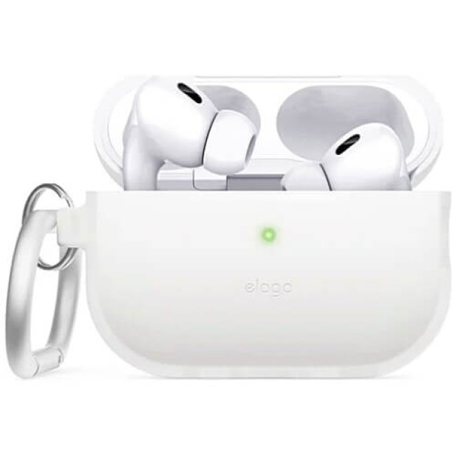 Чехол Elago Silicone Hang Case для AirPods Pro 2 Nightglow Blue (EAPP2SC-ORHA-LUBL)