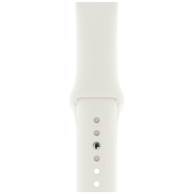 Ремешок Apple Watch 38/40/41/42 (10gen)mm White Sport Band S/M (MP6V3/MP6W3)