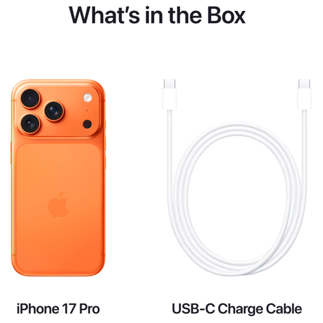 iPhone 17 Pro 256GB Cosmic Orange eSIM (MG7L4)