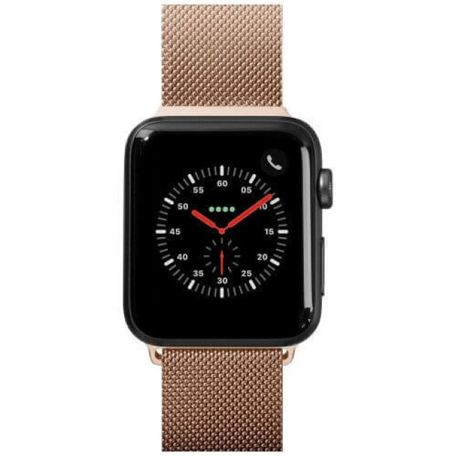 Ремешок для Apple Watch 42/44/45/49mm Laut STEEL LOOP Gold (LAUT_AWL_ST_GD)