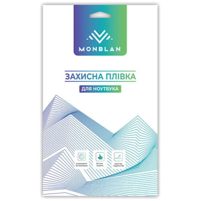 Защита экрана (пленка) Monblan для MacBook Pro 16'' M1/M2/M3 (Transparent)