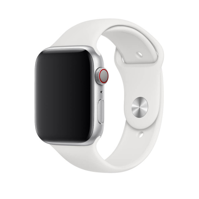 Ремешок Apple Watch 38/40/41/42 (10gen)mm White Sport Band S/M (MP6V3/MP6W3)