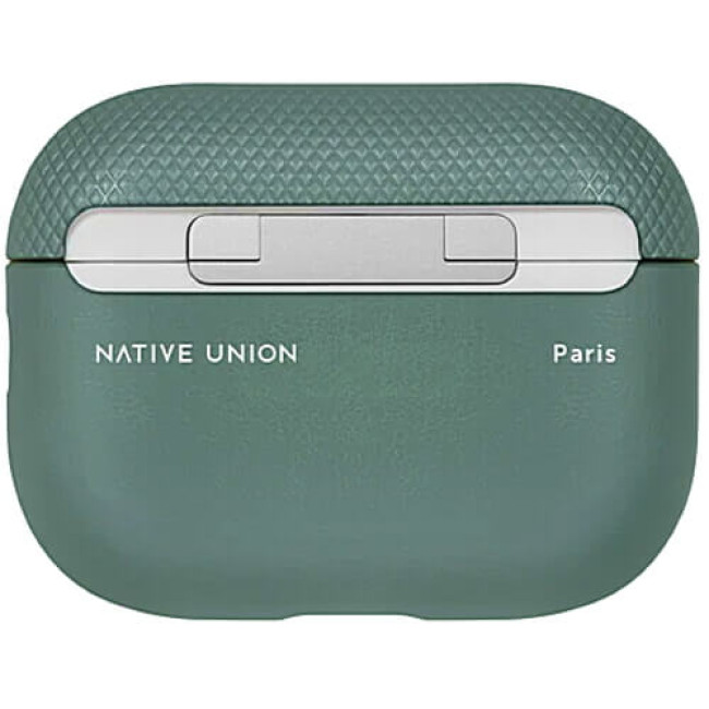 Чехол Native Union (RE) Classic Case Slate Green для Airpods Pro 2nd Gen (APPRO2-LTHR-GRN)