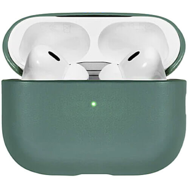 Чехол Native Union (RE) Classic Case Slate Green для Airpods Pro 2nd Gen (APPRO2-LTHR-GRN)