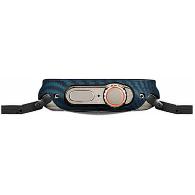 Чехол Pitaka Air Case Black/Blue для Apple Watch Ultra 2/Ultra 49mm (KW2302A)