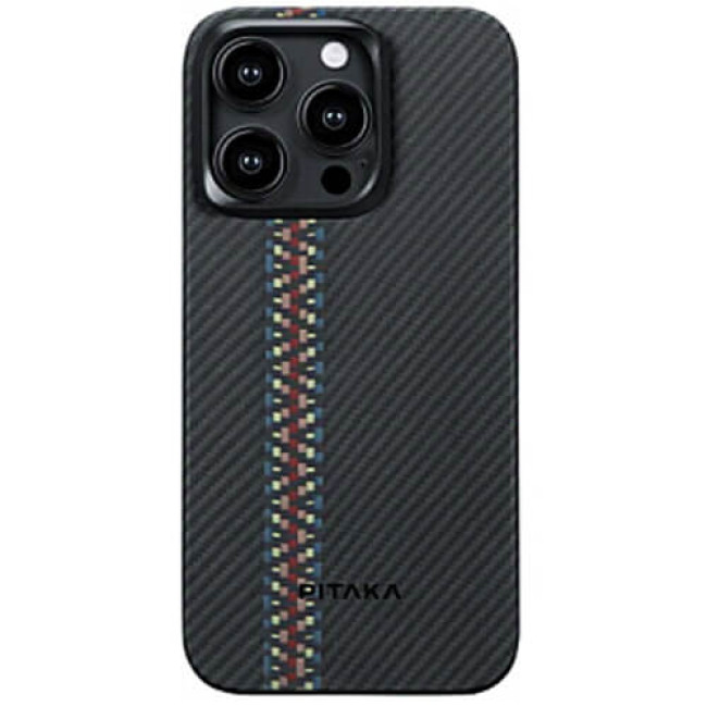 Чехол Pitaka MagEZ Case 4 Fusion Weaving Rhapsody для iPhone 15 Pro (FR1501P)