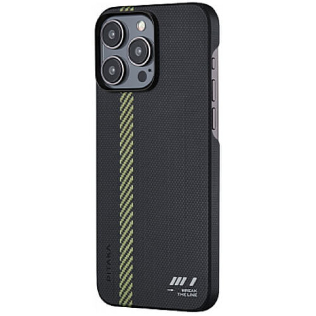 Чехол Pitaka MagEZ Case 5 для iPhone 15 Pro Break The Line (KI1501BTL)