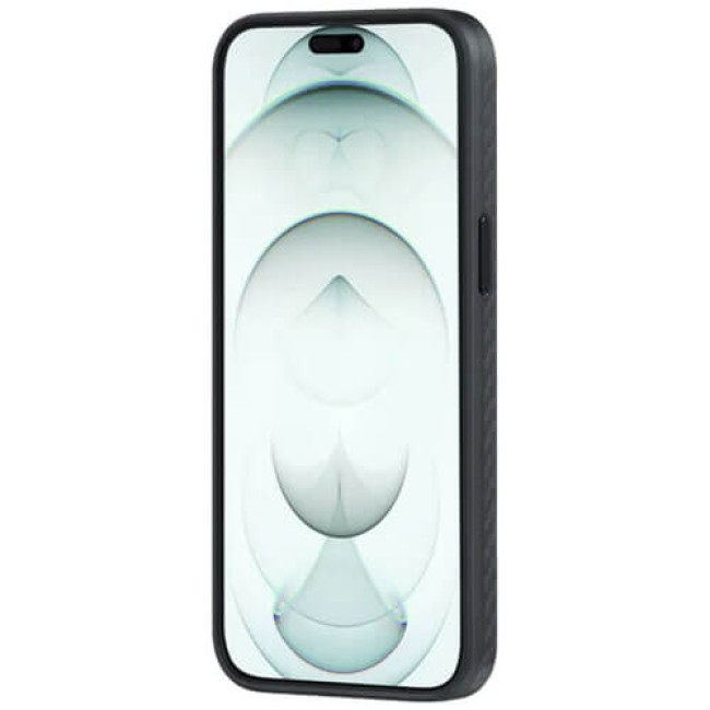 Чехол Pitaka MagEZ Case Pro 4 Twill 1500D Black/Grey для iPhone 15 Pro (KI1501PP)