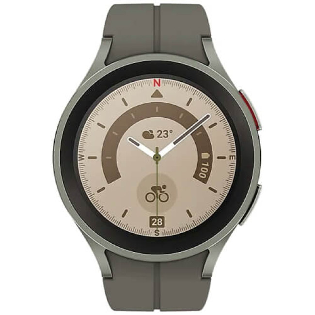 Смарт-часы Samsung Galaxy Watch 5 Pro 45mm Gray Titanium (SM-R920NZTA)