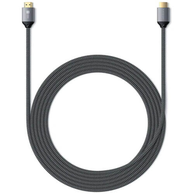 Кабель Satechi 8K HDMI Ultra High Speed Cable Space Gray (ST-8KHC2MM)