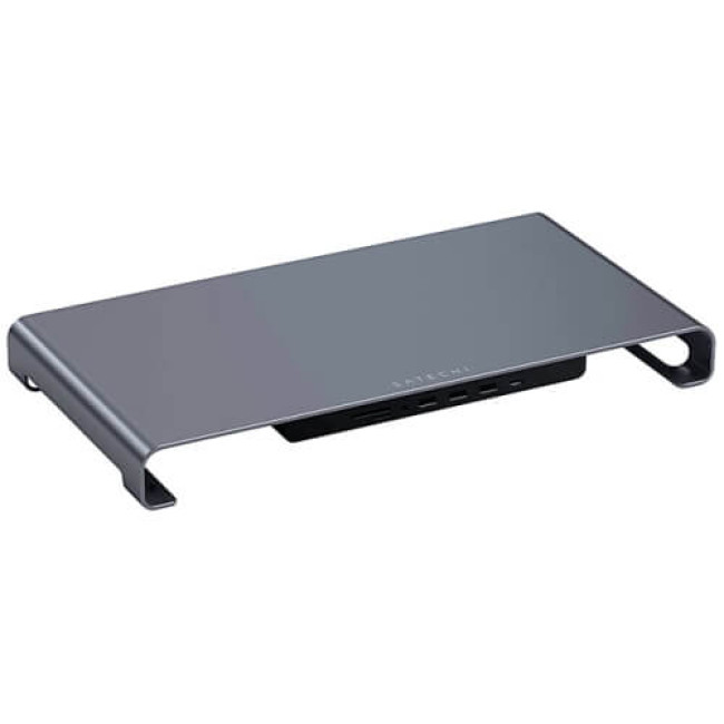 Адаптер Satechi Aluminum USB-C Monitor Stand Hub XL Space Gray (ST-UCSHXLM)