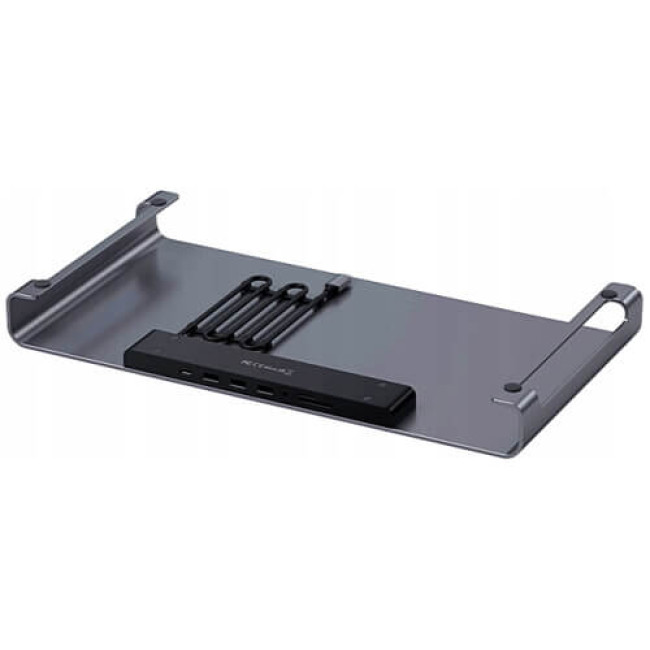 Адаптер Satechi Aluminum USB-C Monitor Stand Hub XL Space Gray (ST-UCSHXLM)