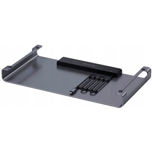 Адаптер Satechi Aluminum USB-C Monitor Stand Hub XL Space Gray (ST-UCSHXLM)