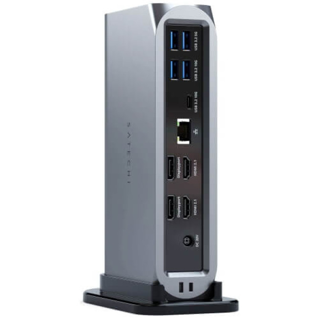 Адаптер Satechi Thunderbolt 4 Multimedia Pro Space Gray (ST-DT4PMM-EU)