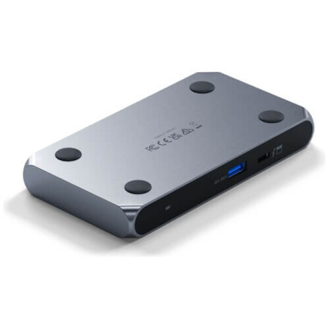 Адаптер Satechi Thunderbolt 4 Slim Hub Pro Space Gray (ST-HT4SHM-EU)