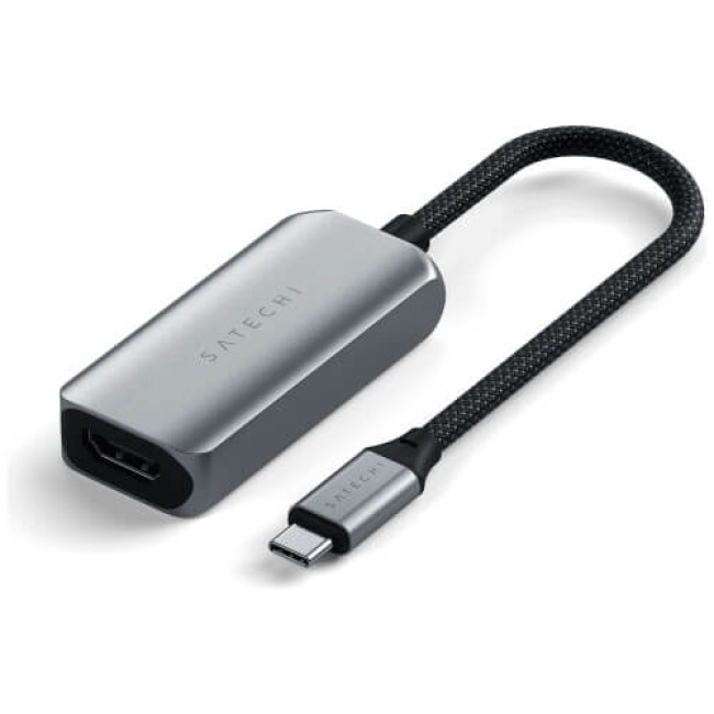Адаптер Satechi USB-C to HDMI 2.1 8K Space Gray (ST-AC8KHM)